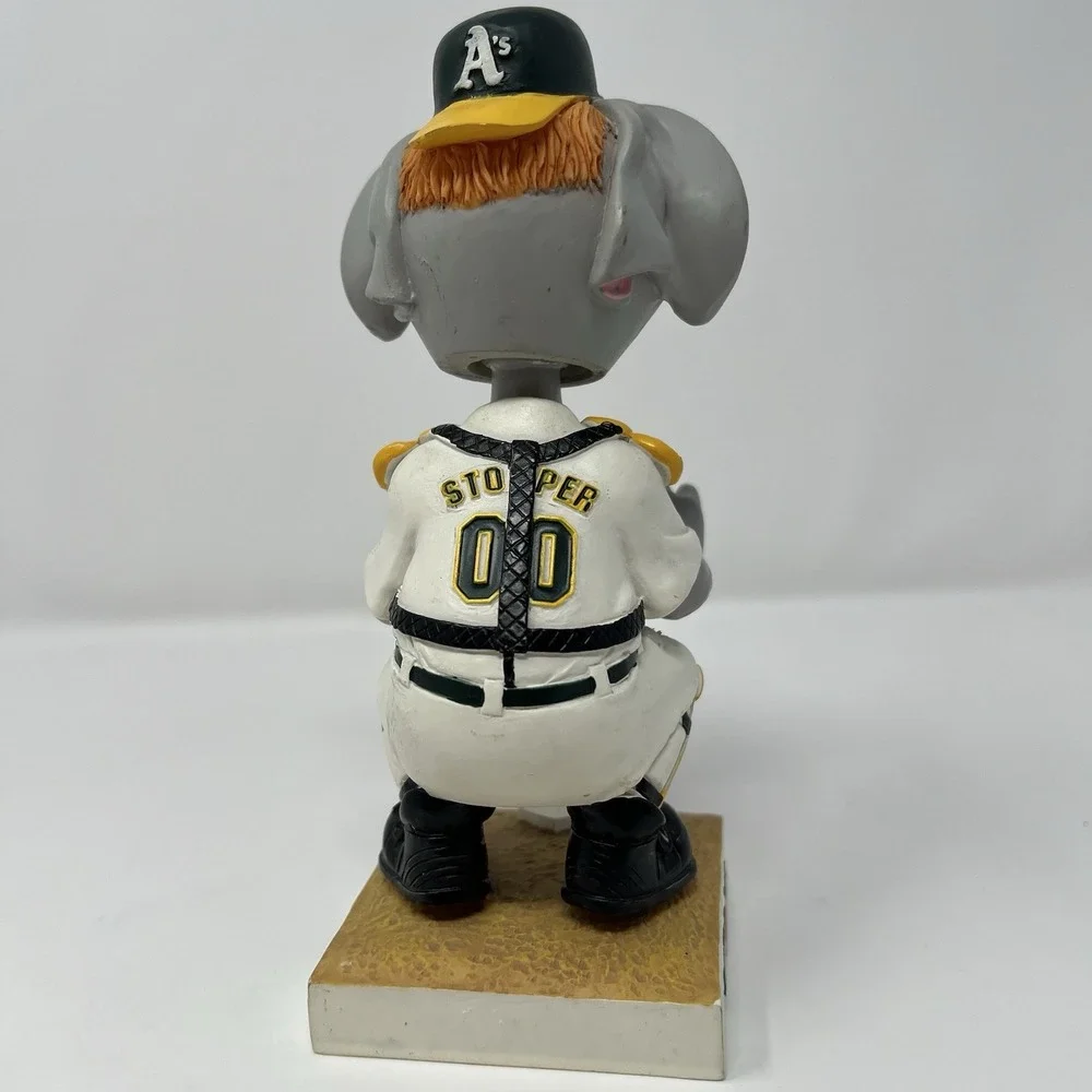 Oakland A's‎ Stomper Mascot Kids Club Bobblehead Catcher 2005 No Box No Mask